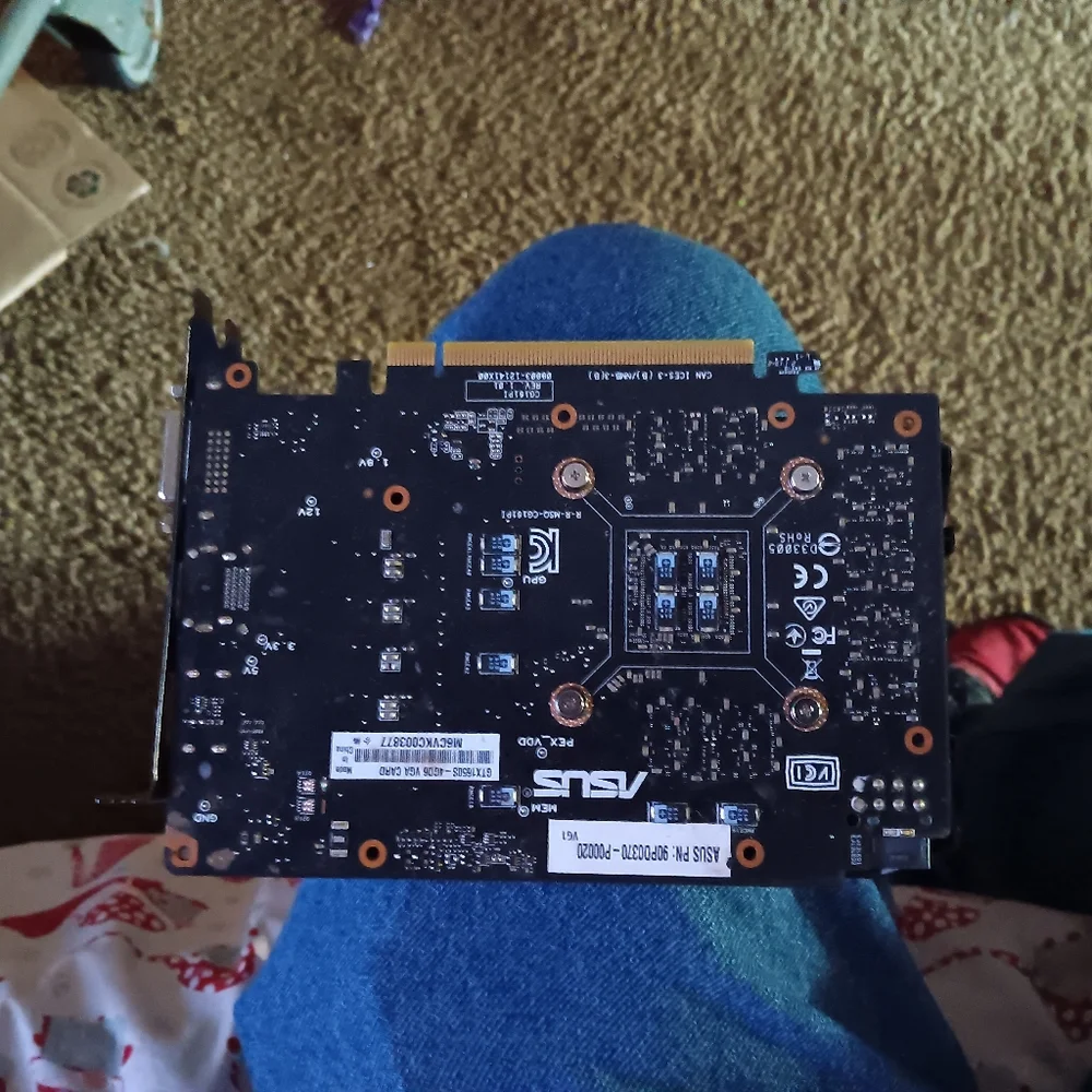 Asus GeForce gtx 1650s 4gb card